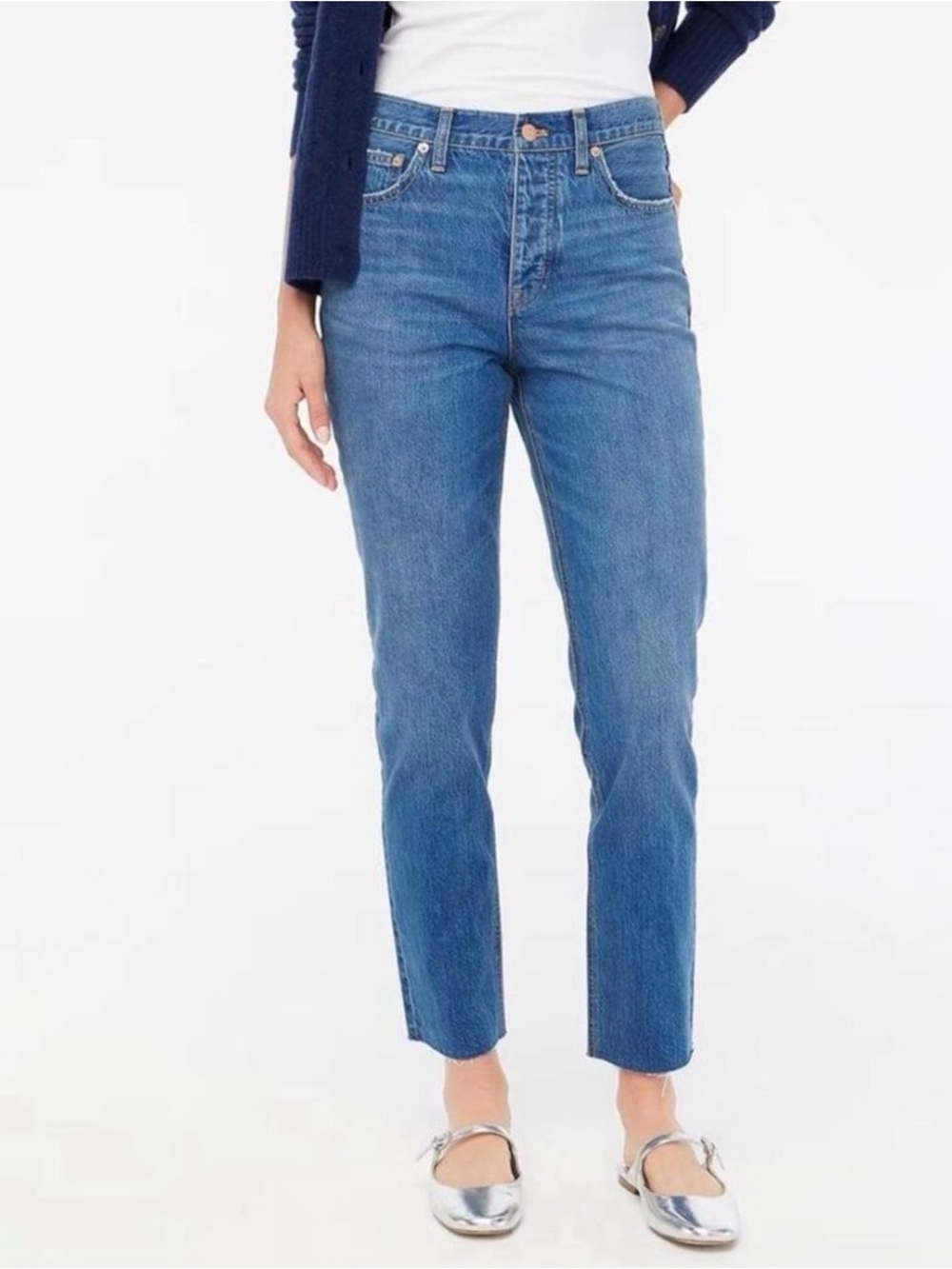 NWT Jcrew high rise straight premium edition jeans size 28